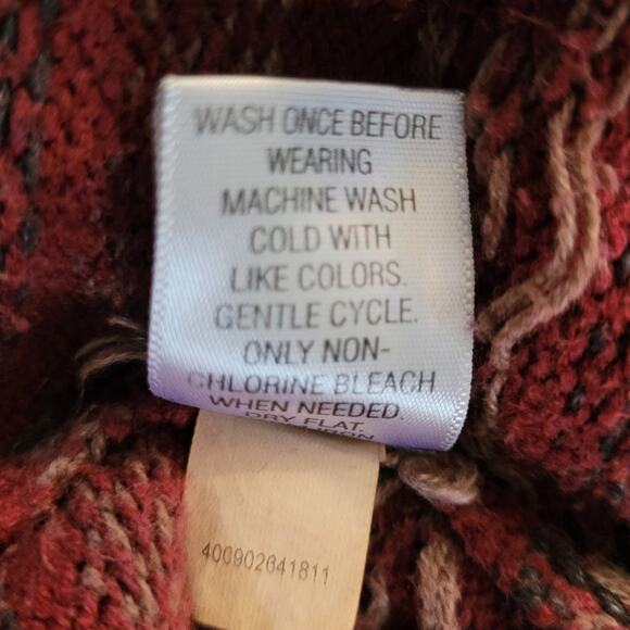 Croft & Barrow Fair Isle Grandpa Sweater Sz Medium Heritage Old Money Holiday - Picture 10 of 10